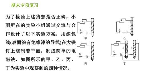 浙教版八年级下册科学习题课件 期末专项复习 专项一 实验探究题 39张ppt